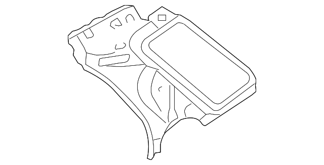 6371180J00 Деталь INNER QTR PANEL, LEFT
