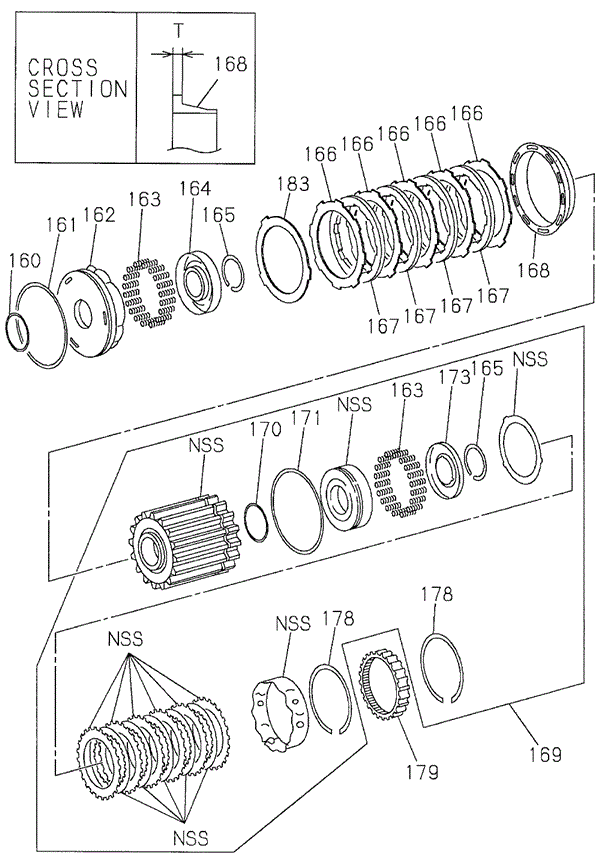 TRANSMISSION - AUTOMATIC/AT CLUTCH (1) for 1998 Acura SLX #1