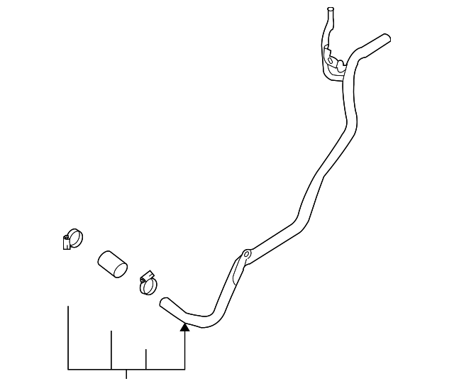 14165AA060 Деталь RETURN PIPE