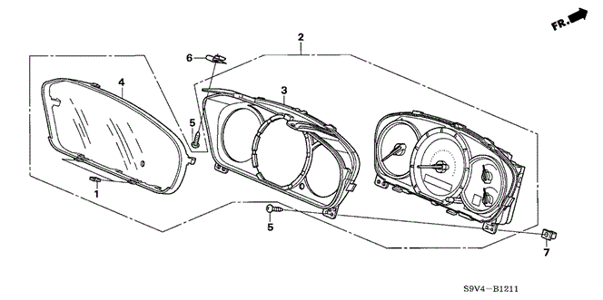 ELECTRICAL / EXHAUST / HEATER / FUEL/METER COMPONENTS (NS) ('06-) for 2007 Honda PILOT #1