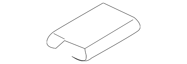 73858-ZB00A Деталь MOLDING CLIP, RIGHT