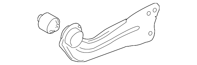1K0-505-224-E Деталь TRAILING ARM, RIGHT