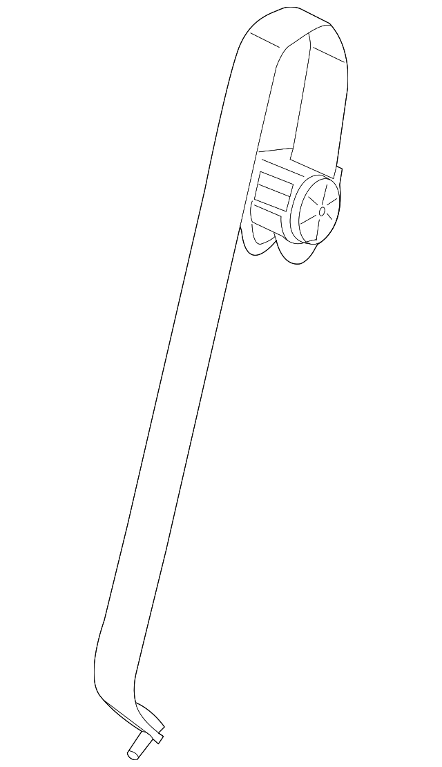 89850-B8500-NBC Деталь CENTER SEAT BELT