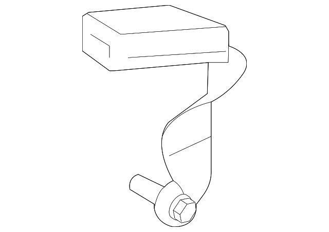 89840-B8500-RYN Деталь OUTER BUCKLE, RIGHT