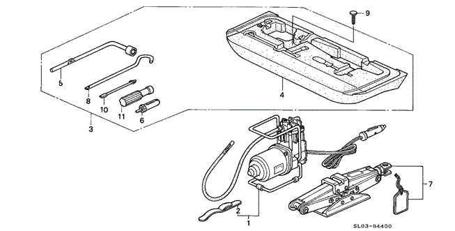 NSX TOOL - JACK