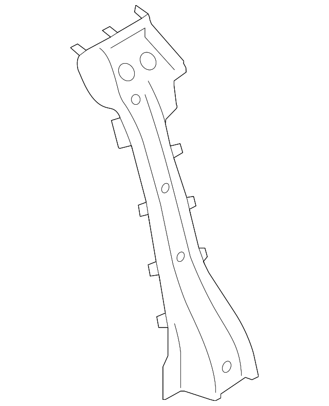 41007387951 Деталь LOCK PLR REINF, LEFT