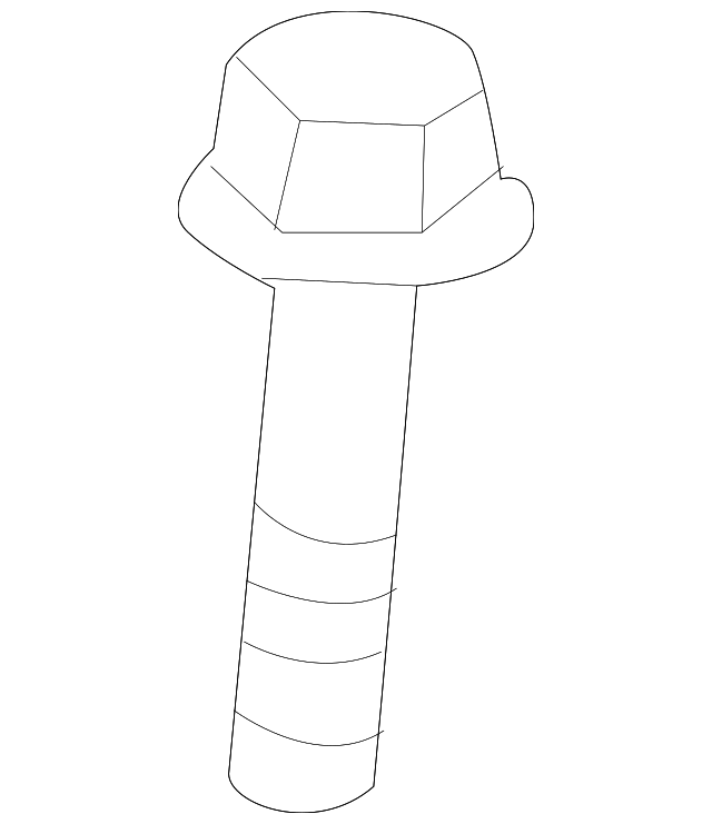 010410500 Деталь MOUNT BRACKET BOLT