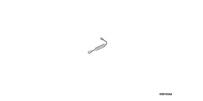ACCESSORIES/HFA TELEPHONE CABLE A (NOKIA) for 2003 Honda ACCORD SEDAN #1