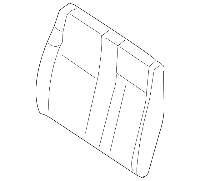 00091010089G66 Деталь SEAT BACK