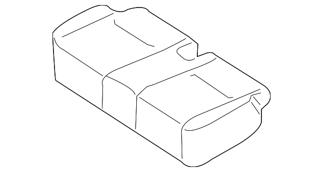 00091015089G66 Деталь SEAT CUSHION