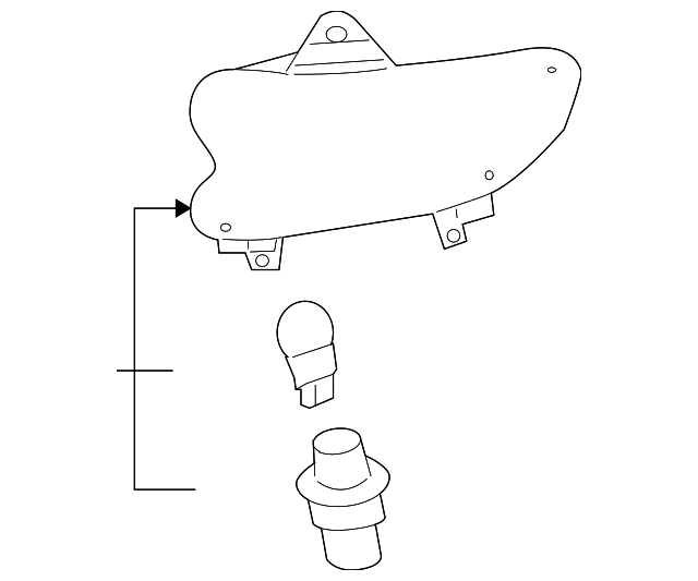15130030 DAYTIME RUN LAMP, RIGHT