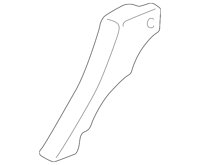 3B0-868-250-AS-RSE Деталь PAD, RIGHT