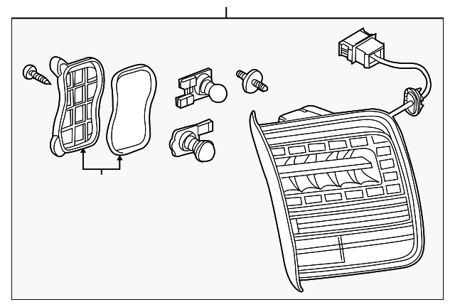 4E0-945-093-J Деталь TAIL LAMP ASSY, LEFT