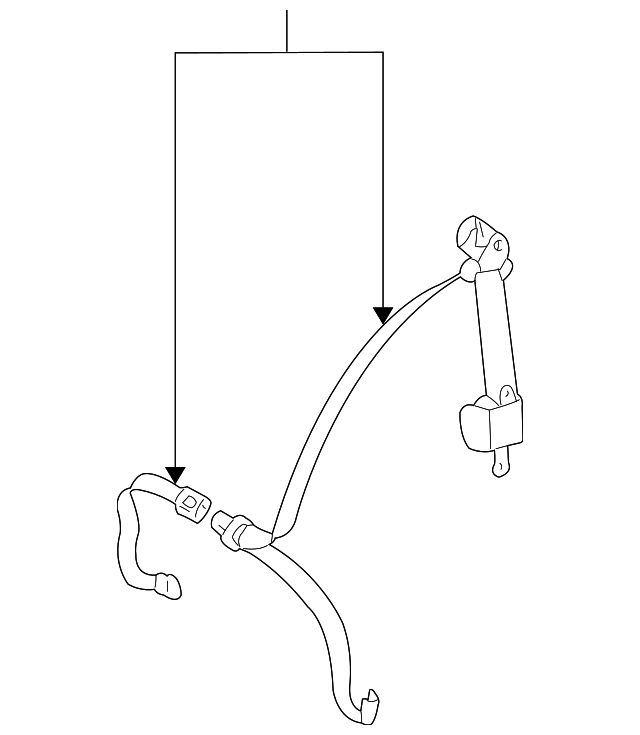 64669FA811EM Деталь BELT & RETRACTOR, LEFT