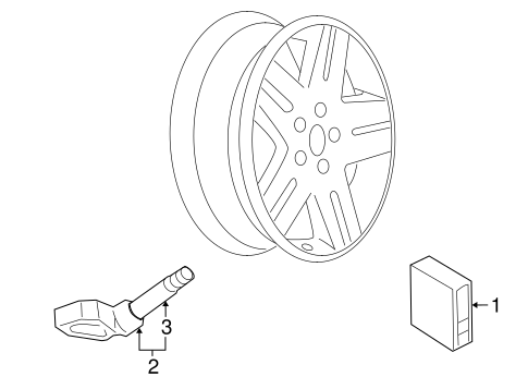 Aveo5 TIRE PRESSURE MONITOR COMPONENTS