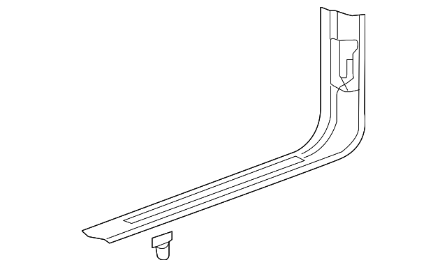 21999065 FRONT SILL PLATE, LEFT