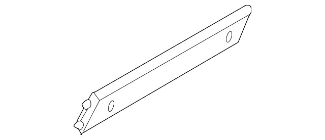 87324AL500 Деталь CUSHION SHIELD, RIGHT