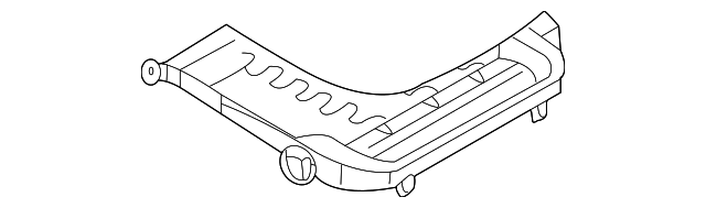 87301AM501 Деталь SEAT FRAME, RIGHT
