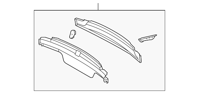 5076331AC Деталь PANEL BELOW LID