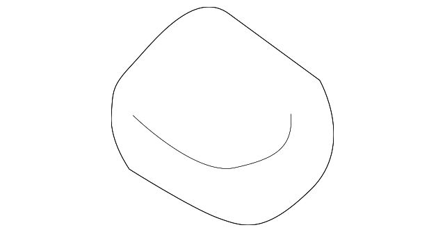 85192-12800 WIPER ARM COVER, LEFT