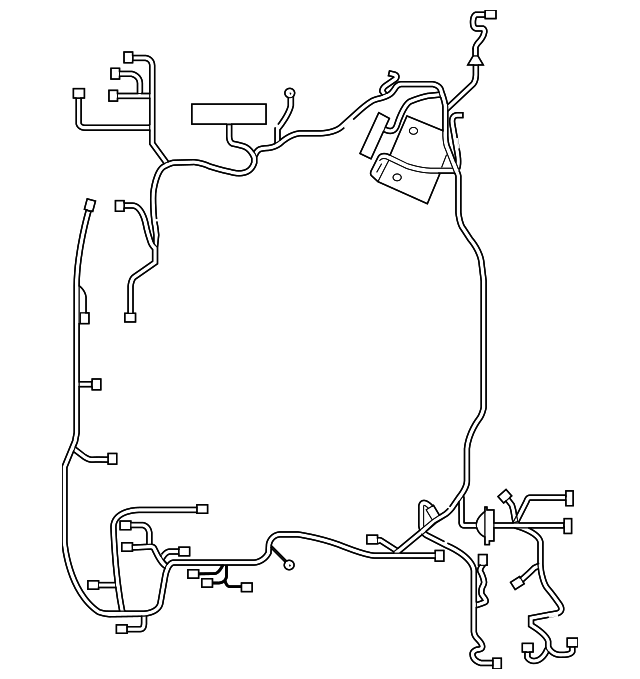24012EH105 Деталь ENGINE HARNESS