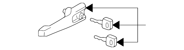 463-760-01-59 HANDLE, OUTSIDE