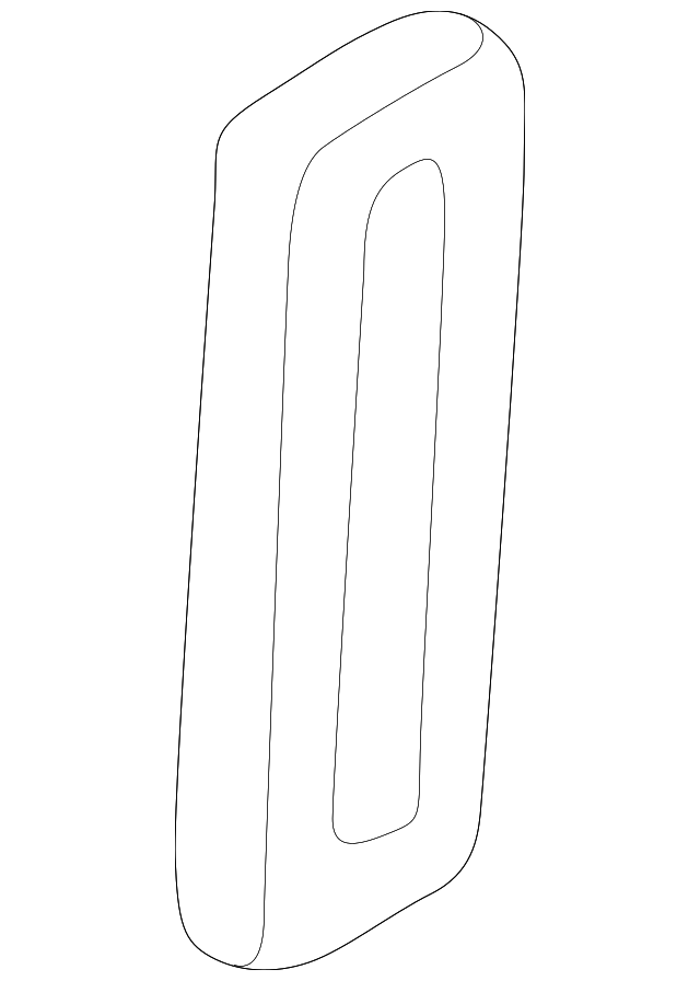 460-743-01-78 HINGE SEAL, RIGHT