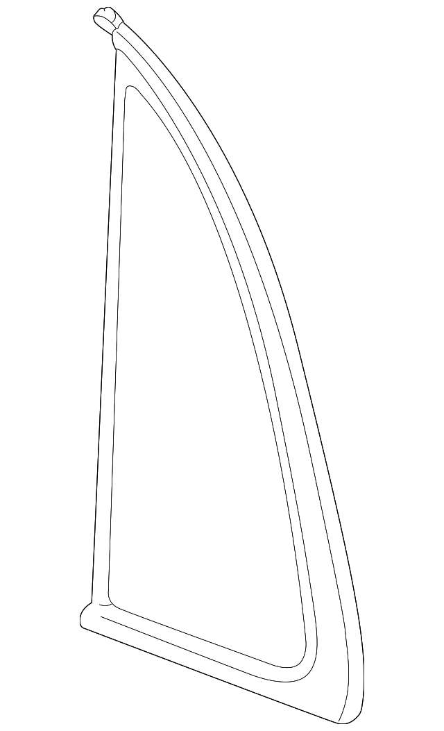 62710-AC040 Деталь QTR GLASS, RIGHT