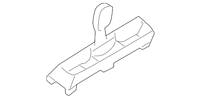 87216-3N000 Деталь ROOF MOLDING CLIP, RIGHT