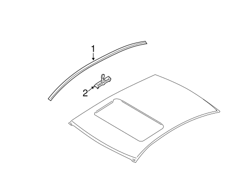 Equus EXTERIOR TRIM - ROOF