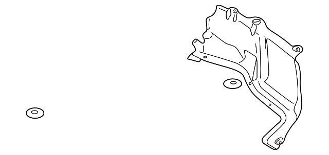 1J0-825-245-L Деталь SPLASH SHIELD, LEFT