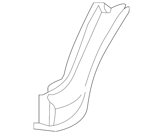 86821-2D200 Деталь STONE GUARD, LEFT