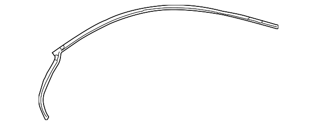 4783664AD Деталь UPPER W'STRIP, RIGHT
