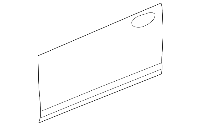 4783633 Деталь OUTER PANEL, LEFT