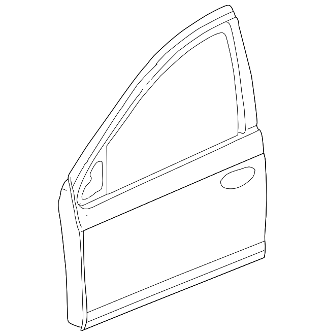 5012460AJ Деталь DOOR SHELL, RIGHT