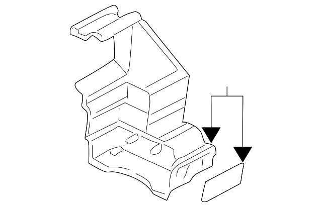 10302765 AIR INLET, RIGHT