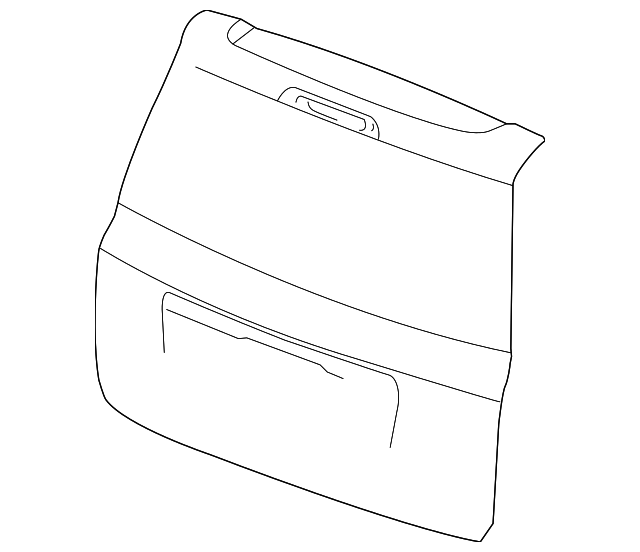 68279277AA LIFT GATE