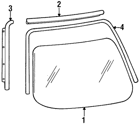 G20 GLASS - WINDSHIELD