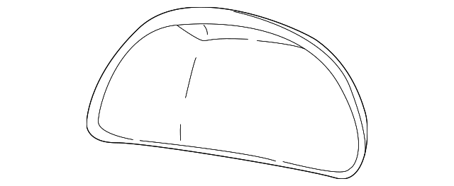 F7TZ-17D742-BB Деталь OUTER COVER, RIGHT