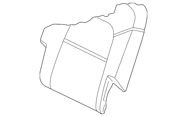 4L0-883-805-A-UQR Деталь SEAT BACK COVER, LEFT