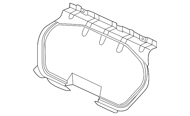 MR975489 Деталь PARTITION PANEL