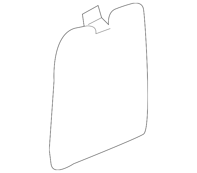 MR572999 Деталь LID, RIGHT