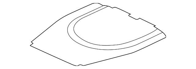 MN185222 Деталь FLOOR COVER