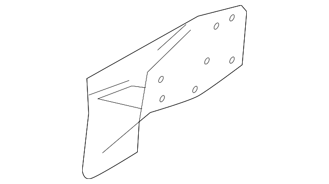 20983579 Деталь REAR BRACKET, RIGHT