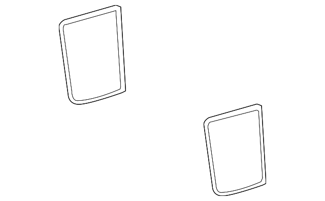 9066700000 Деталь MOVEABLE GLASS, LEFT