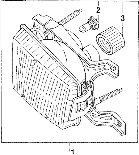 Excel HEADLAMP COMPONENTS