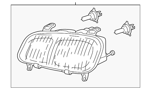 81150-42090 Деталь HEADLAMP ASSY, LEFT