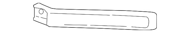 53932-42010 Деталь LOWER FILLER, LEFT