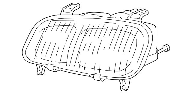 81106-42090 Деталь LENS & HOUSING, LEFT