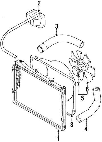 929 RADIATOR & COMPONENTS